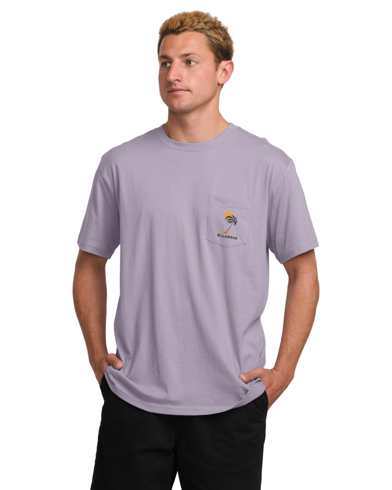 Men's Billabong Troppo Premim T-Shirt - LPU PURP