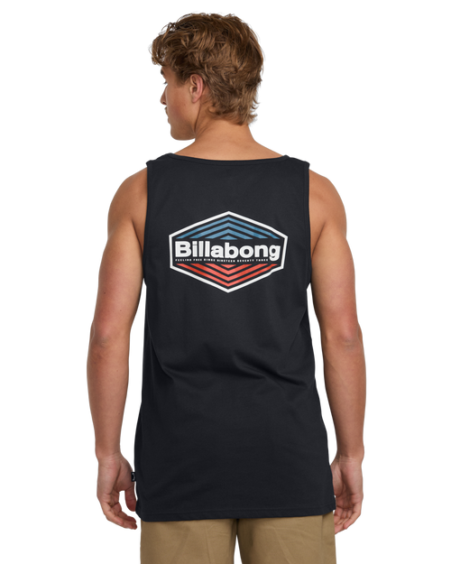 Men's Billabong Walled Premium Tank Top - DKN NAVY