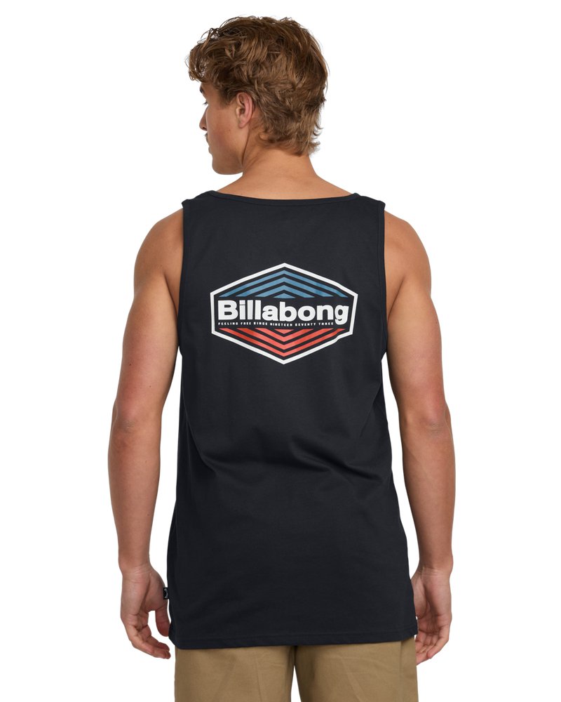 Men's Billabong Walled Premium Tank Top - DKN NAVY