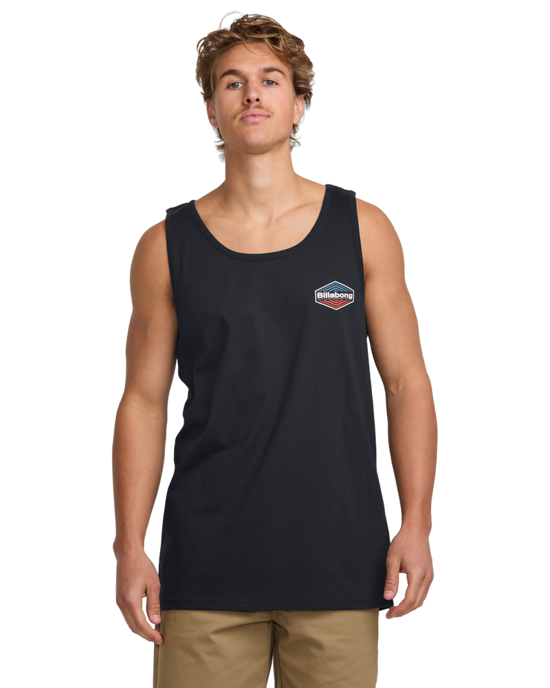 Men's Billabong Walled Premium Tank Top - DKN NAVY