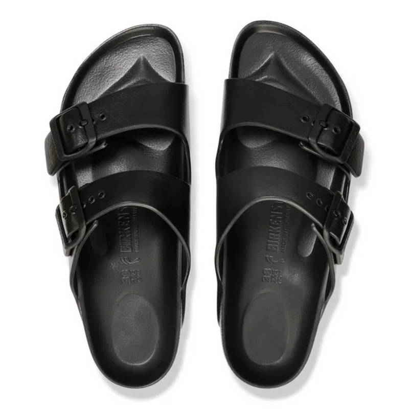 Men's Birkenstock Arizona Essentials EVA Sandals - Black - BLACK
