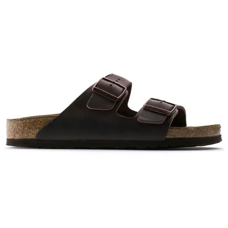Men's Birkenstock Arizona Soft Footbed Oiled Leather Sandal - Habana - HABANA