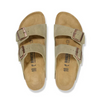 Men's Birkenstock Arizona Suede Leather Sandal - Taupe - TAUPE