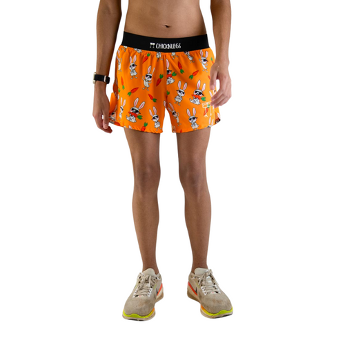 Men's ChicknLegs Bad Bunny 4" Half Split Running Shorts