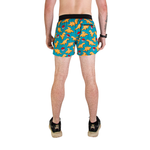 Men's ChicknLegs Dino-Sore 4" Half Split Running Shorts