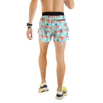 Men's ChicknLegs Flying Pigs 4" Half Split Running Shorts