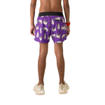 Men's ChicknLegs Sloth 4" Half Split Running Shorts