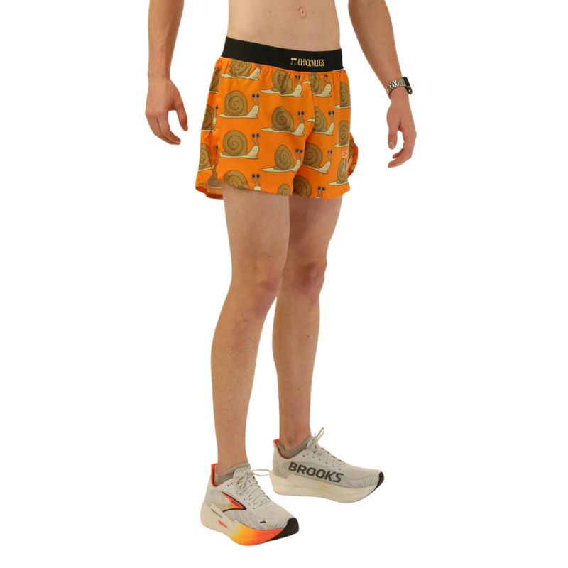 Men's ChicknLegs Snails 4" Half Split Shorts
