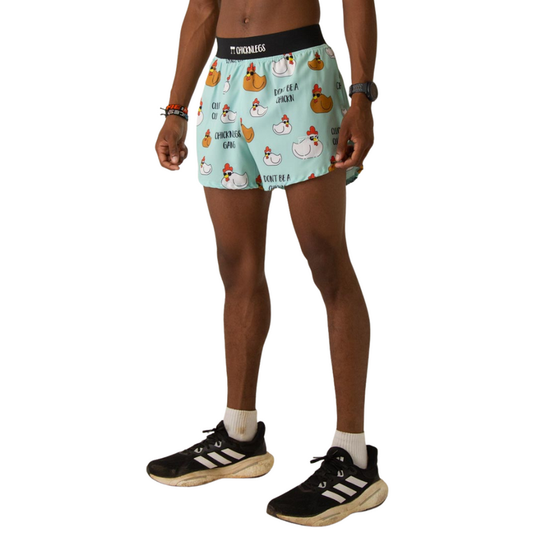 Men's ChicknLegs Swaggy Chickns 4" Half Split Running Shorts