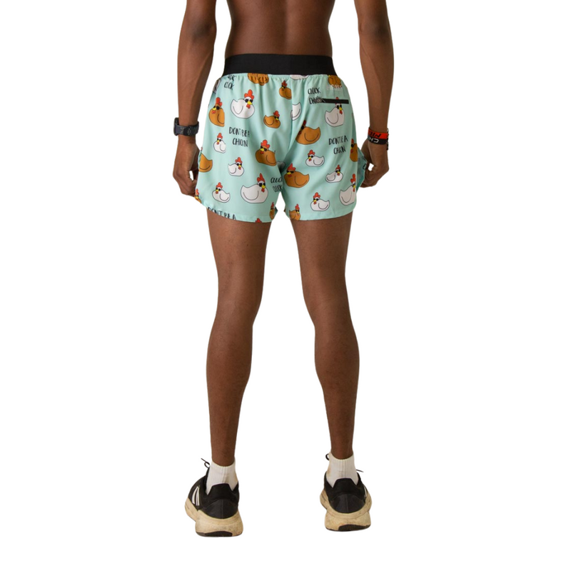 Men's ChicknLegs Swaggy Chickns 4" Half Split Running Shorts