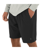 Men's Free Fly 7" Lined Breeze Short - 105 - BLACK