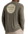Men's Free Fly Comfort On Longsleeve - 523FATIG