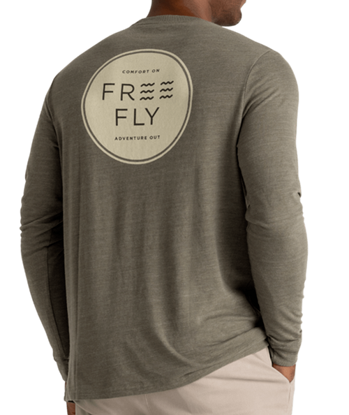 Men's Free Fly Comfort On Longsleeve - 523FATIG