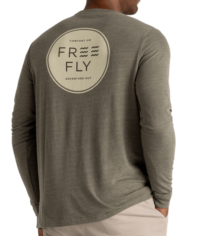Men's Free Fly Comfort On Longsleeve - 523FATIG
