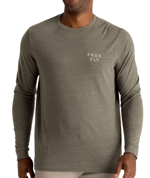 Men's Free Fly Comfort On Longsleeve - 523FATIG