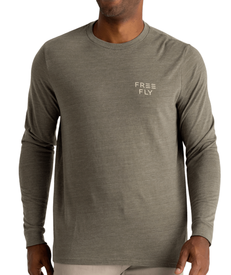 Men's Free Fly Comfort On Longsleeve - 523FATIG