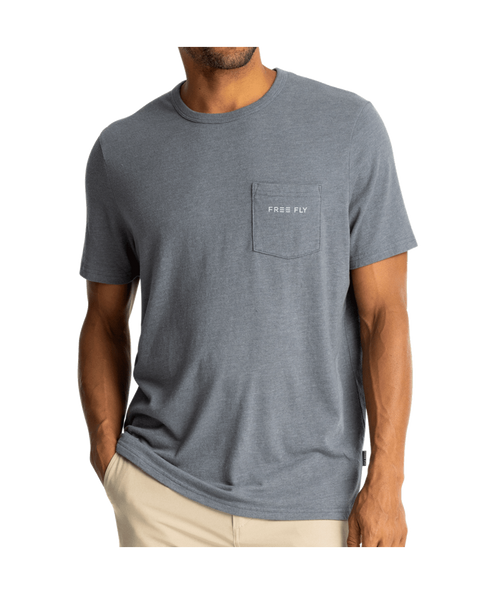 Men's Free Fly Comfort Pocket T-Shirt - 330STORM