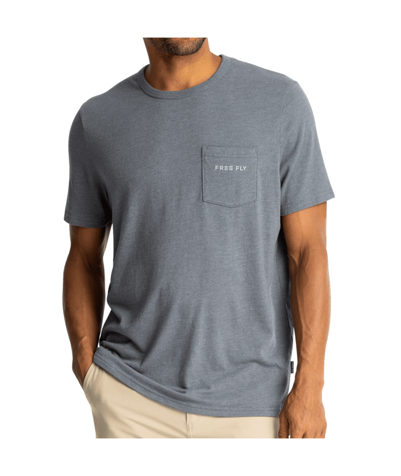 Men's Free Fly Comfort Pocket T-Shirt - 330STORM
