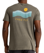 Men's Free Fly Downstream T-Shirt - 523FATIG