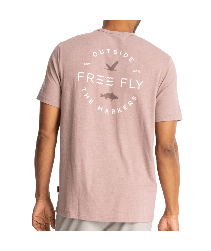 Men's Free Fly Markers Pocket T-Shirt - 639FIG