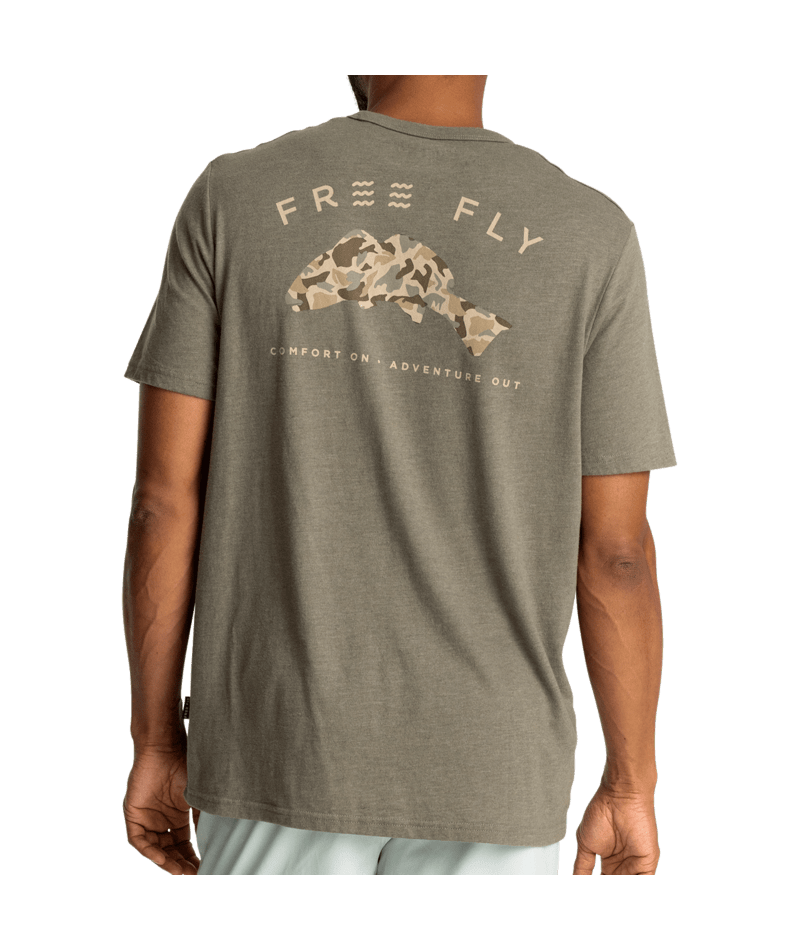Men's Free Fly Redfish T-Shirt - 523FATIG