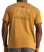 Men's Free Fly Salt And Sun T-Shirt - 036OCHRE