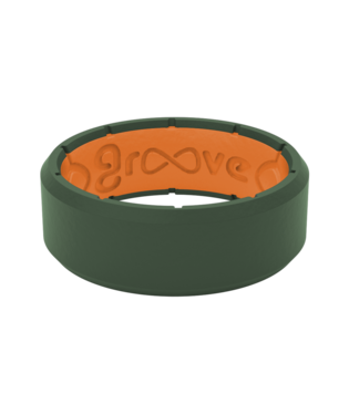 Men's Groove Life Edge Ring Moss Green - GREEN