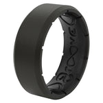 Men's Groove Life Edge Ring - BLACK