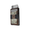 Men's Groove Life Wallet GO with Brown Leather Sleeve - BROWN