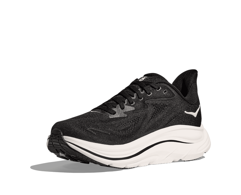 Men's HOKA Clifton 10 2E (Wide) - BWHTBLK