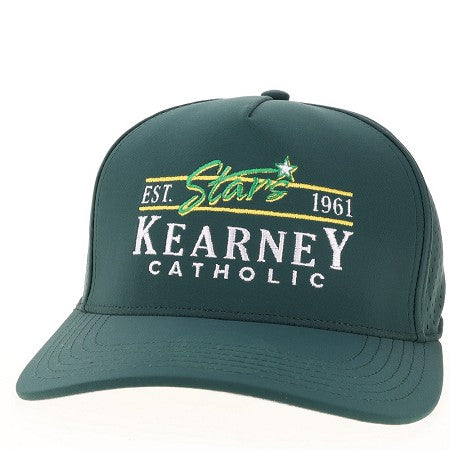 Men's Kearney Catholic Stars Retro Cut Above Hat - DKGREEN