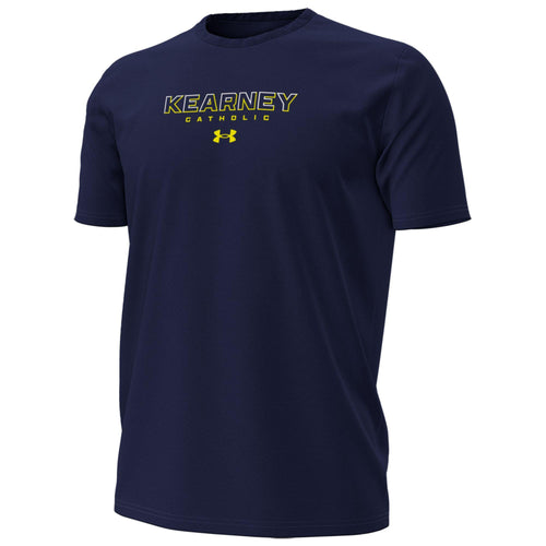 Men's Kearney Catholic Under Armour Strike T-Shirt - 190NAVY