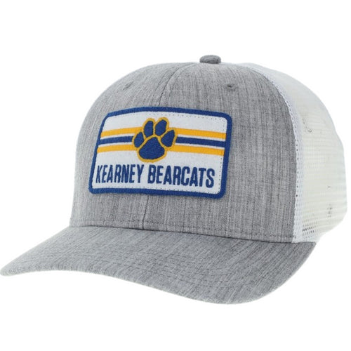 Men's Kearney High Bearcats Mid-Pro Box View Hat - MLG/WHT
