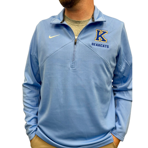 Men's Kearney High Bearcats Nike Training 1/4 Zip - VBLUE