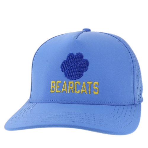 Men's Kearney High Bearcats Retro Paw Cut Above Hat - POWRBLU