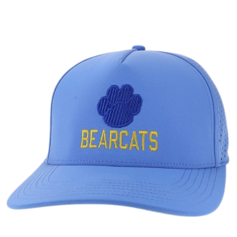 Men's Kearney High Bearcats Retro Paw Cut Above Hat - POWRBLU