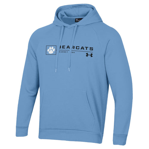 Men's Kearney High Bearcats Under Armour Paw Rival Hoodie - 1137BLUE