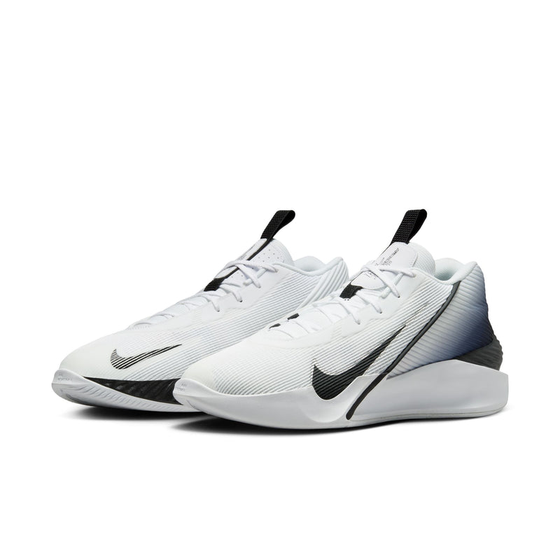 Men's NIke G.T. Jump Academy Basketball Shoes - 100 - WHITE/BLACK