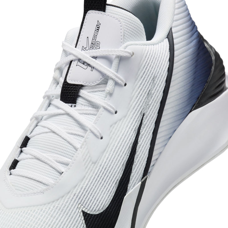 Men's NIke G.T. Jump Academy Basketball Shoes - 100 - WHITE/BLACK