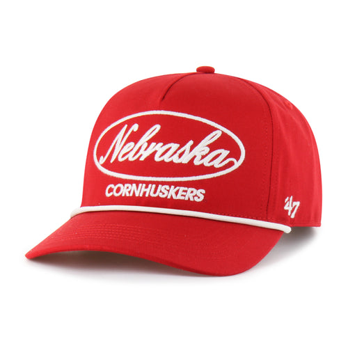 Men's Nebraska Huskers '47 Hitch Oval Rope Hat - RED