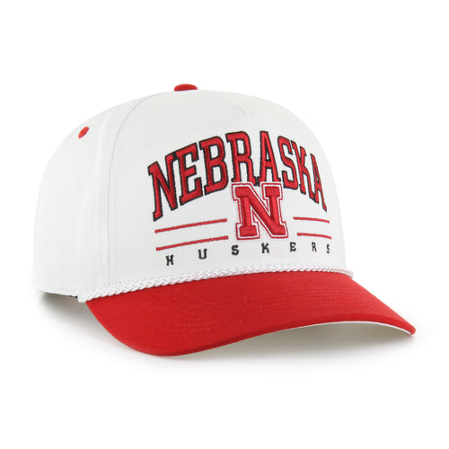 Men's Nebraska Huskers '47 Hitch Roscoe Rope Hat - WHITE/RED