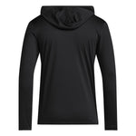 Men's Nebraska Huskers Adidas Blackout Hoodie - BLACK
