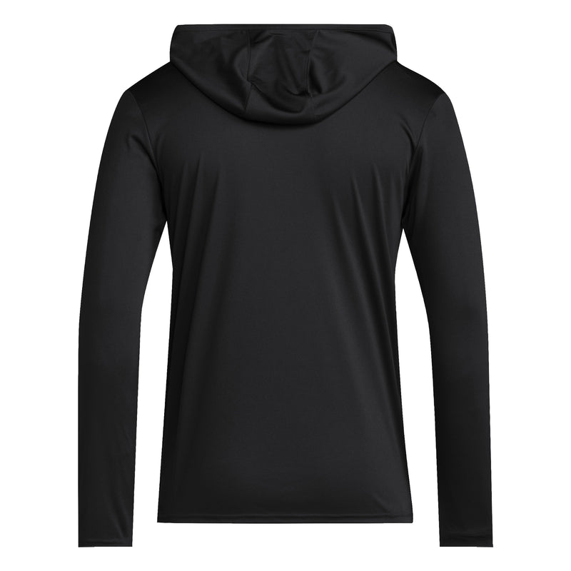 Men's Nebraska Huskers Adidas Blackout Hoodie - BLACK