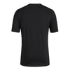 Men's Nebraska Huskers Adidas Bold Logo T-Shirt - BLACK