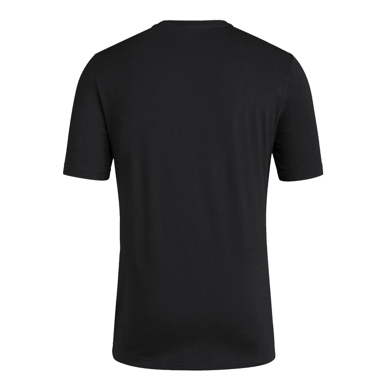 Men's Nebraska Huskers Adidas Bold Logo T-Shirt - BLACK