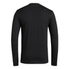 Men's Nebraska Huskers Adidas Logo Playmaker Longsleeve T-Shirt - BLACK