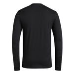 Men's Nebraska Huskers Adidas Logo Playmaker Longsleeve T-Shirt - BLACK