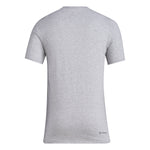 Men's Nebraska Huskers Adidas Pregame Laces T-Shirt - GREY