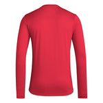 Men's Nebraska Huskers Adidas Volleyball Longsleeve T-Shirt - RED