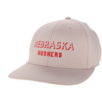 Men's Nebraska Huskers Back Nine Hat - STONE